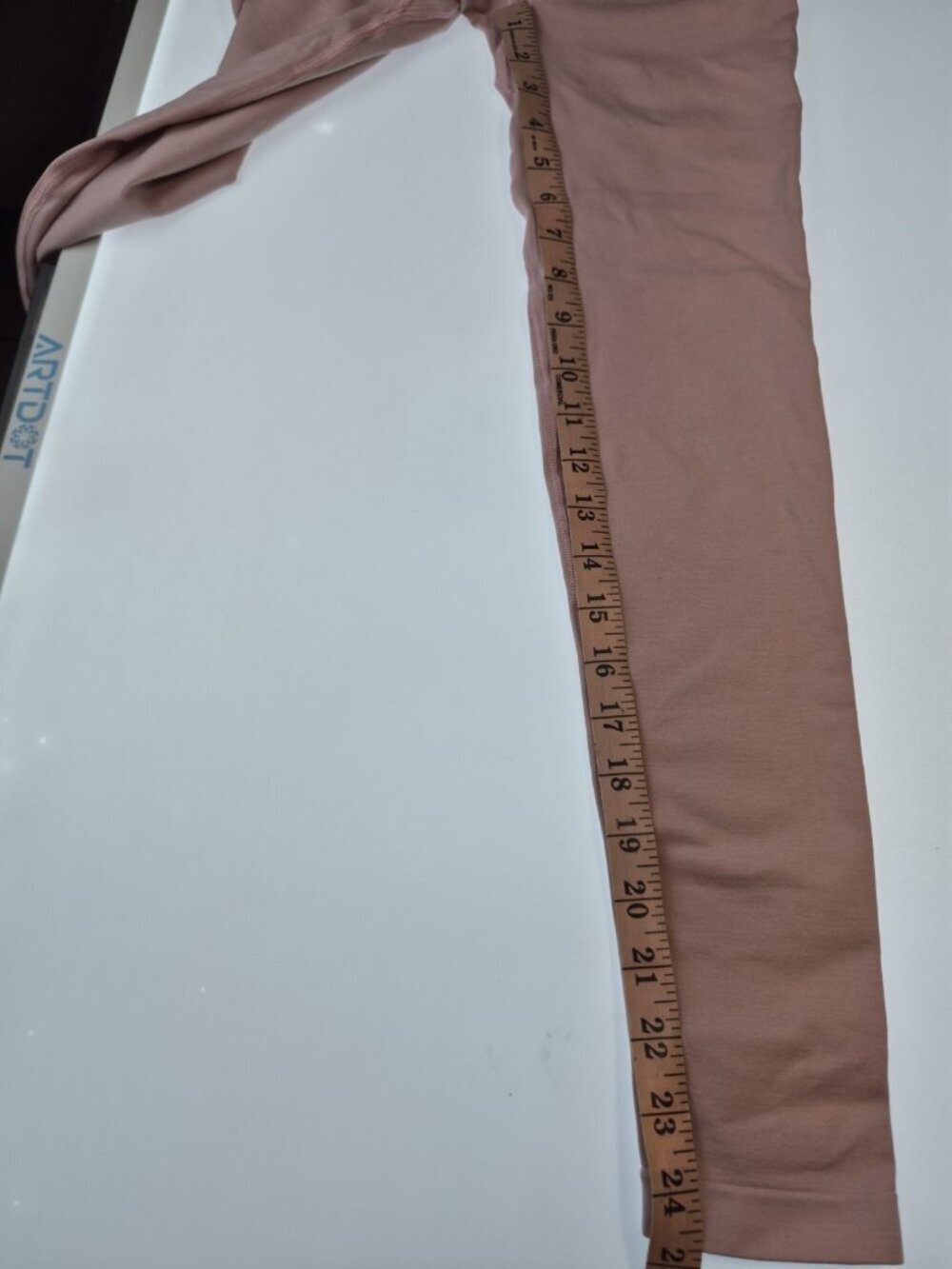 Alphalete Amplify Seamless Scrunch Leggings Pink Mauve High Rise Small - Picture 8 of 9